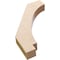 Ekena Millwork 3-inch W x 18-inch D x 24-inch H Imperial Rough Cedar Woodgrain TimberThane Knee Brace, Primed BRCUR03X18X24IMPRCPR - alternate 4